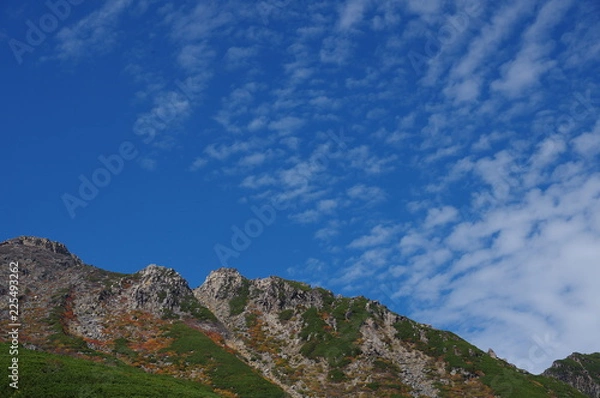 Fototapeta 秋晴れの御嶽