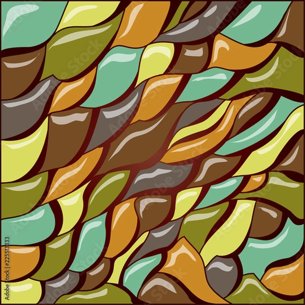 Fototapeta Abstract colorful background. Illustration 10 version