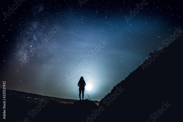 Obraz Mirando la luna