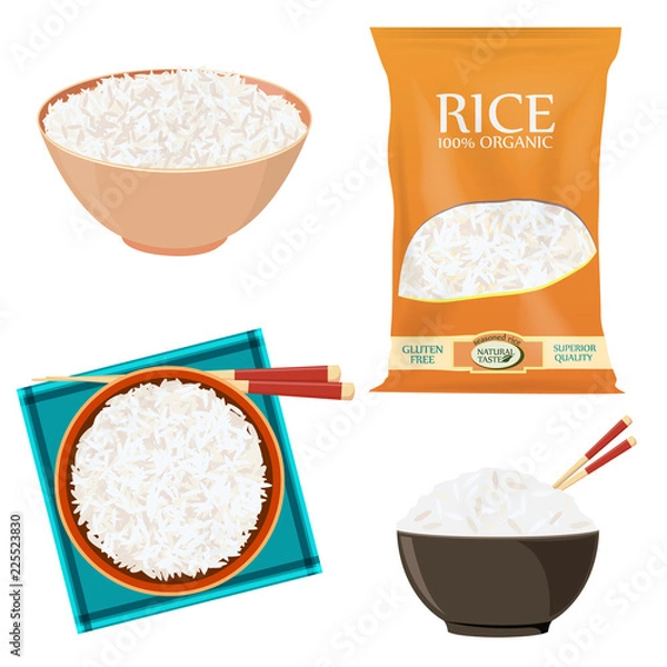 Fototapeta Rice pack