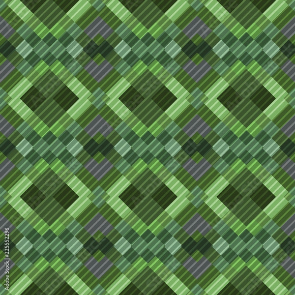 Fototapeta Seamless pattern background from a variety of multicolored squares.