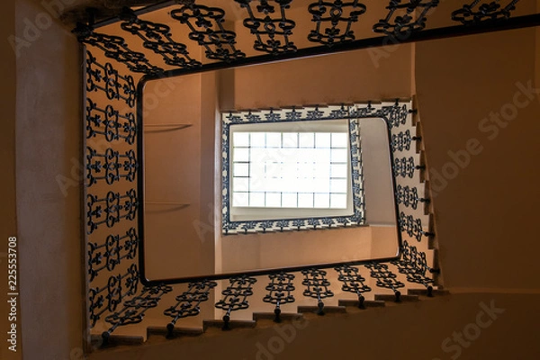 Fototapeta Staircase in the old house