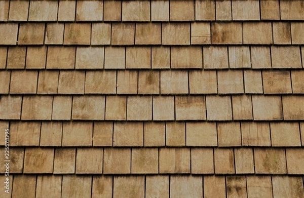 Obraz Old vintage wooden wall pattern, Autumn in VA USA.