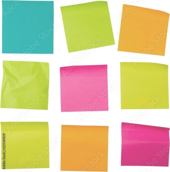 Fototapeta blank notes