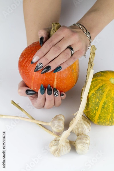Obraz halloween nails 