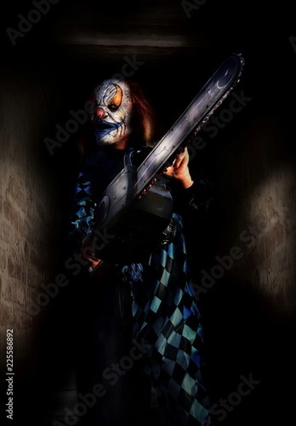 Fototapeta horror scary clown