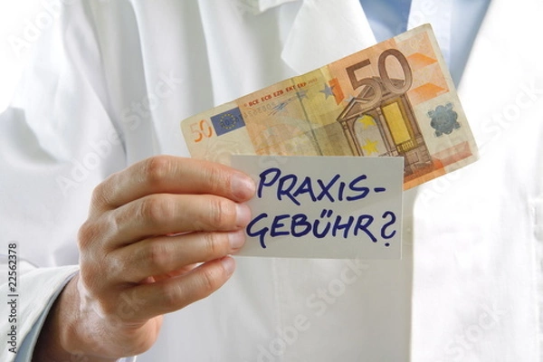 Obraz Steigende Praxisgebühr