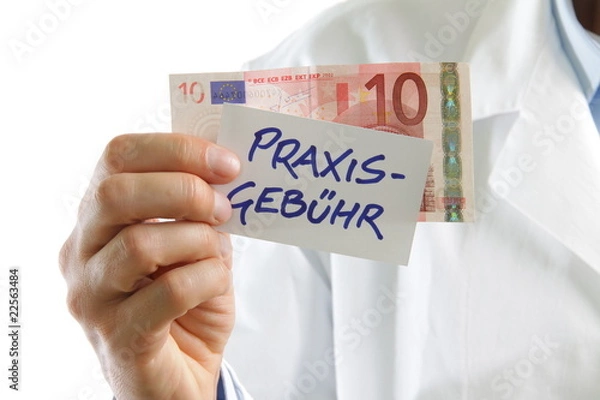 Obraz Praxisgebühr