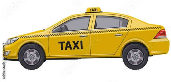 Obraz taxi car auto sedan