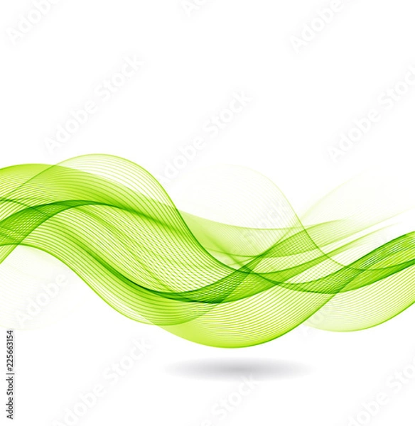 Obraz Abstract color wavy backgroundB