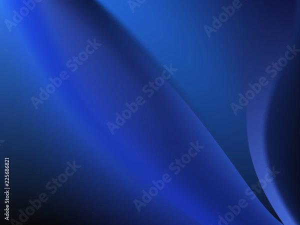 Fototapeta heavenly blue azure background with soft folds