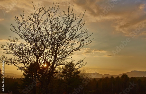 Obraz Adirondack sunset 011