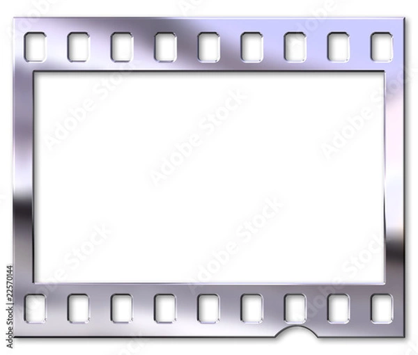 Obraz Chrome film negative