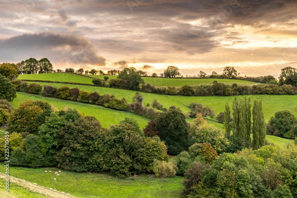 Obraz Fire in the sky