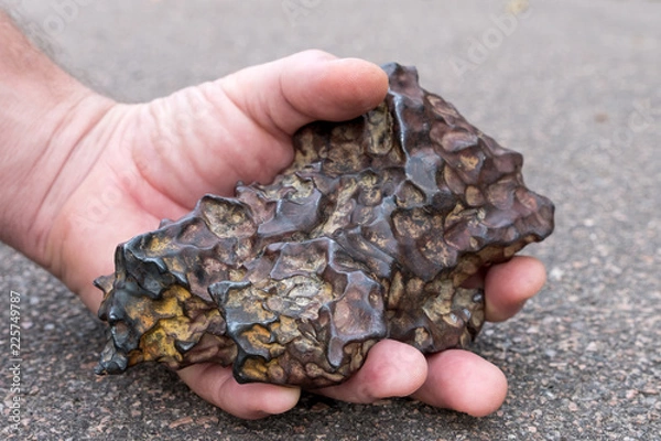 Obraz Iron meteorite