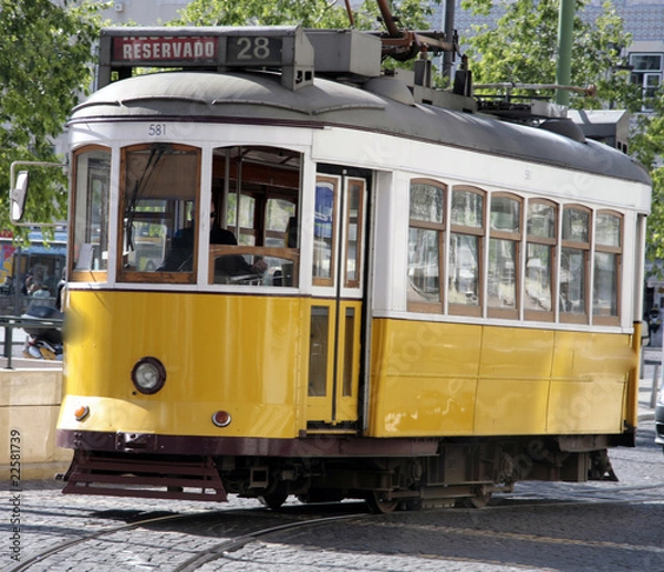 Obraz Lisbonne, tram