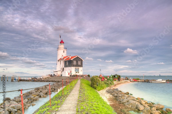 Obraz Lighthouse "Paard van Marken."