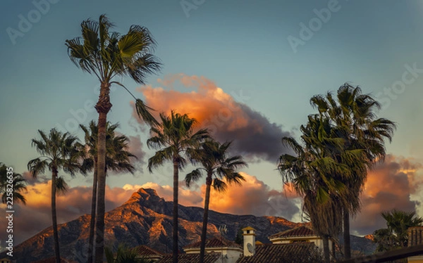 Obraz Nubes de color