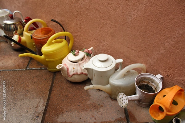 Obraz Разноцветные лейки