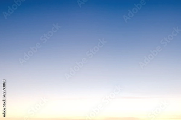 Fototapeta Light blue sky with clouds, may be used as background