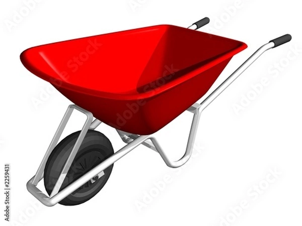 Obraz wheel barrow