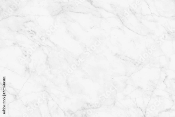Obraz White marble patterned texture background for design.