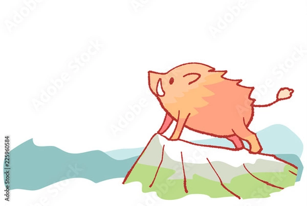 Obraz 2019　年賀状