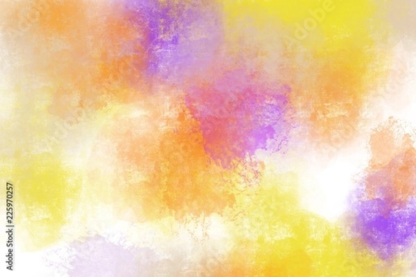 Obraz Soft sponge painted smeared blurred abstract for spring, Easter, Feminine look background