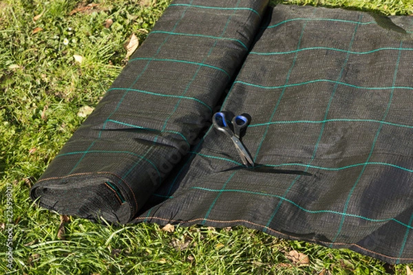 Fototapeta Gartenvlies verlegen