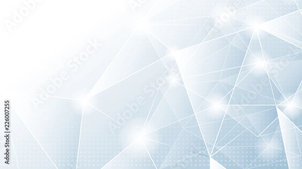 Fototapeta Abstract light and shade creative technology background. Vector illustration.