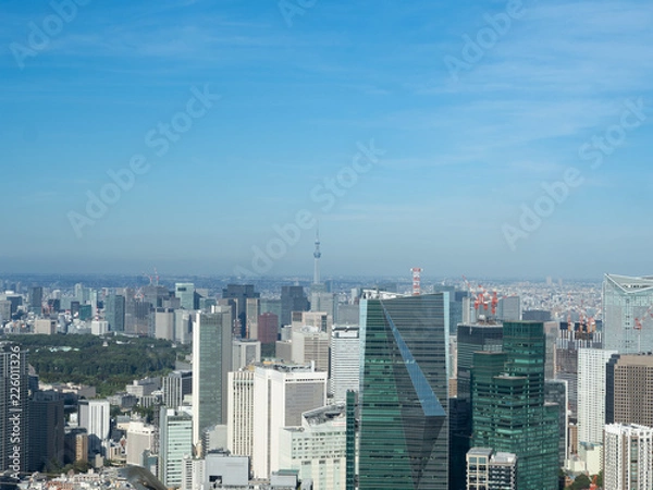 Fototapeta 東京　都市景観　六本木