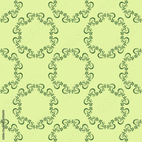 Fototapeta Floral seamless pattern, flower