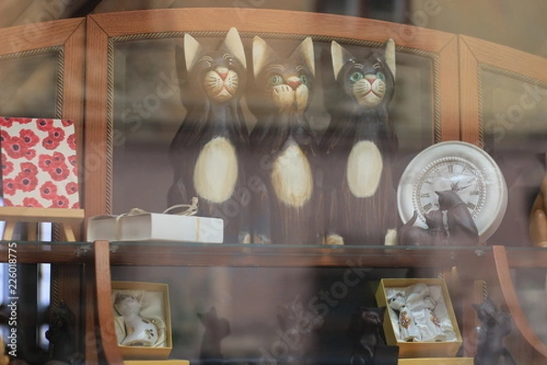 Fototapeta cat statue