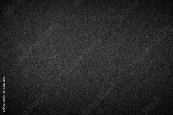 Obraz Black leather texture background