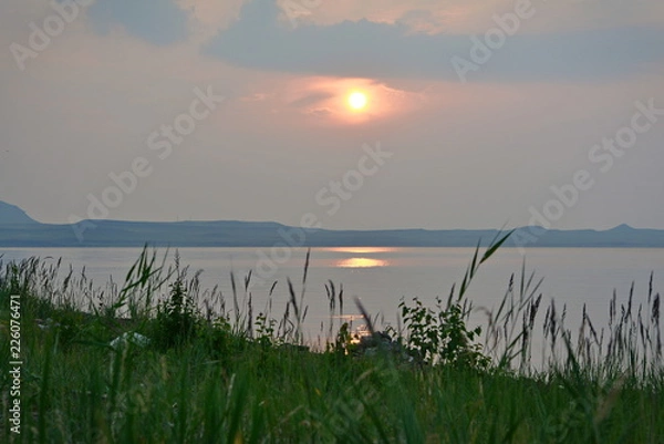 Obraz рассвет у озера