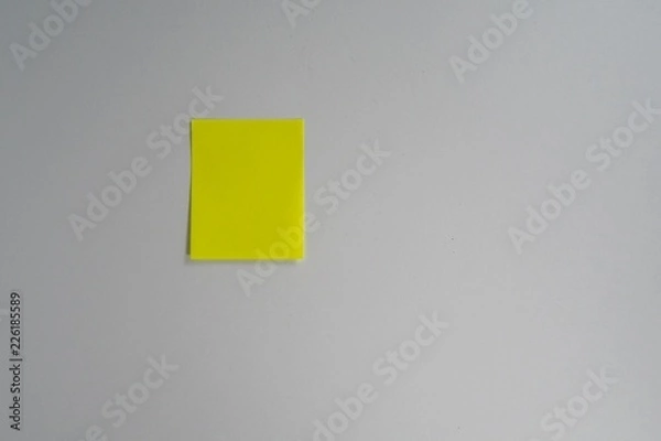 Fototapeta sticky notes on white background