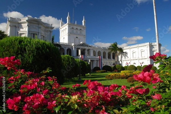 Obraz Pałac Lopez, Asuncion, Paragwaj