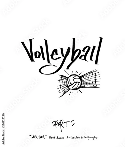 Obraz 스포츠 포스터 / 손으로 그린 스포츠 그림