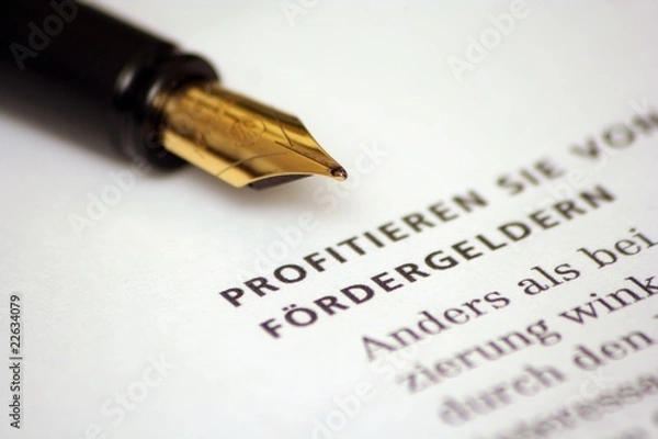 Obraz Förderung
