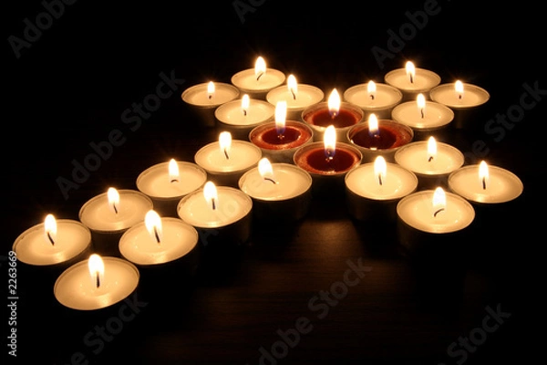 Obraz brennendes kreuz