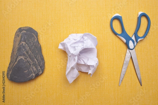 Obraz Rock, Paper, Scissors