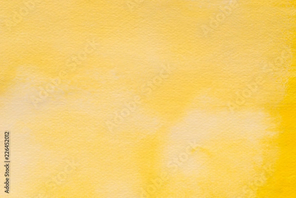 Fototapeta yellow art painted background texture