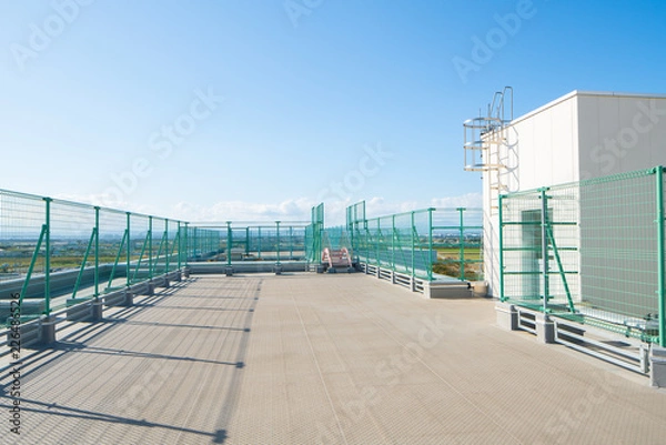 Obraz 学校の屋上