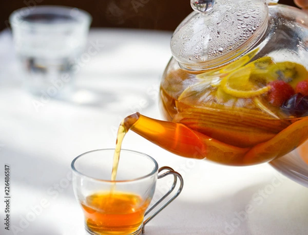 Obraz fruits tea