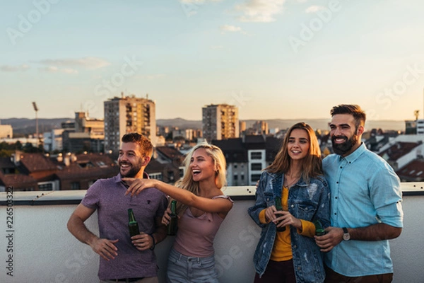 Fototapeta Fun and friendship