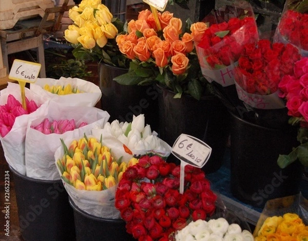 Obraz Nice marché aux fleurs