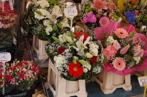 Obraz Nice marché aux fleurs