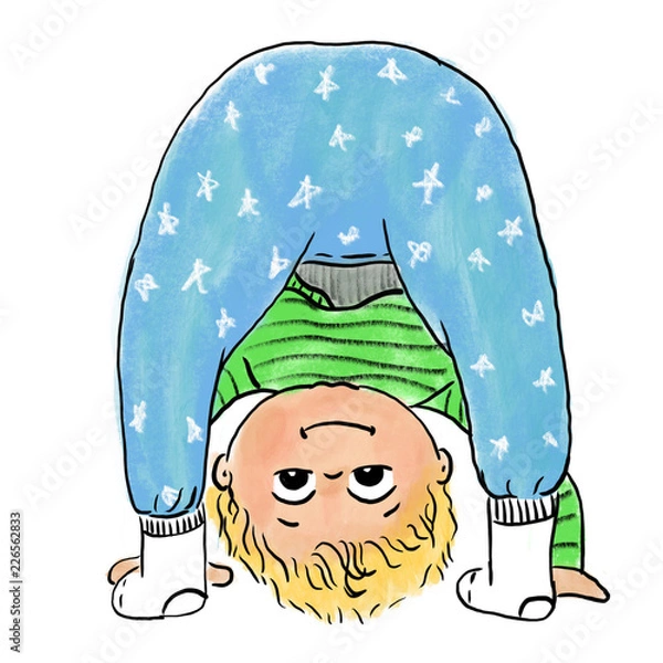 Obraz reverse facing child