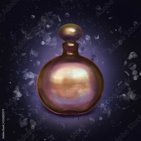 Fototapeta Orange bottle