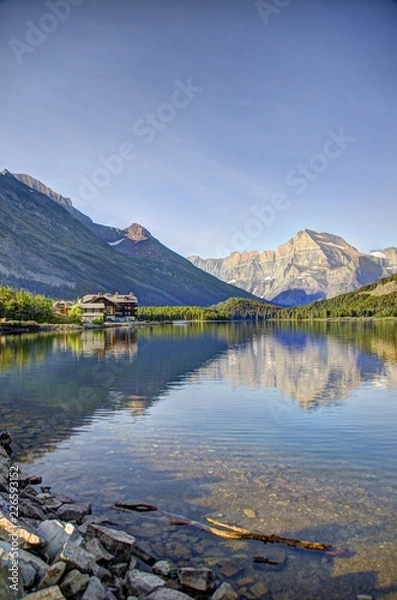 Fototapeta lake in the mountains